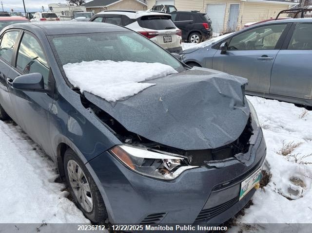 2T1BURHE8FC405619 2015 Toyota Corolla Le auction photo 1