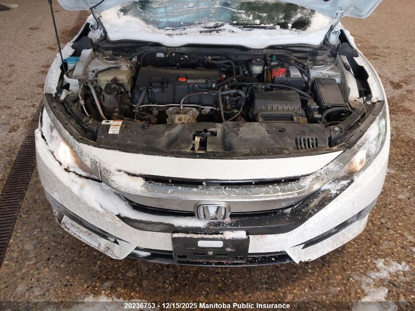 2018 Honda Civic Lx VIN: 2HGFC2F57JH011592 Lot: 20236753