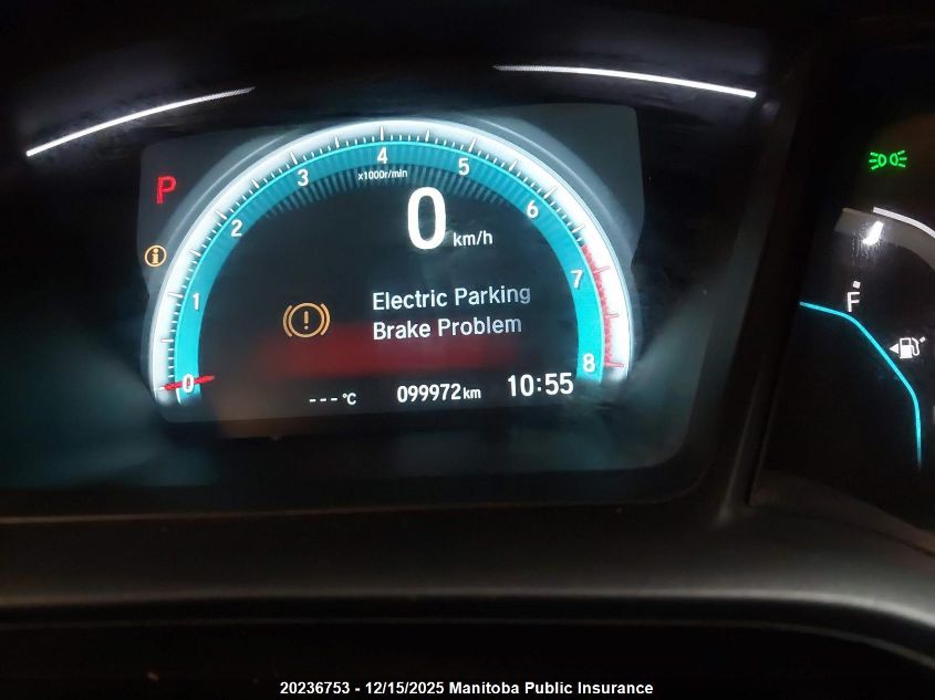 2018 Honda Civic Lx VIN: 2HGFC2F57JH011592 Lot: 20236753