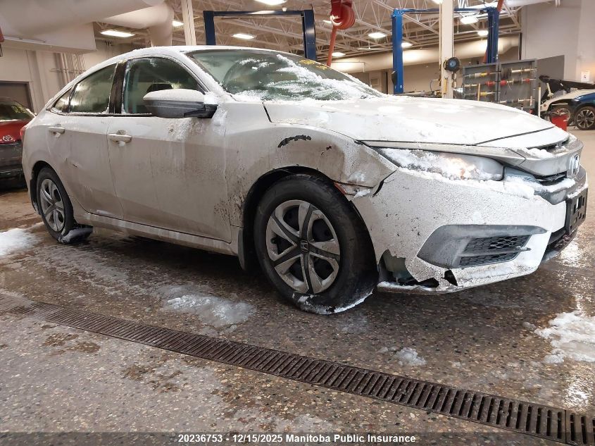 2018 Honda Civic Lx VIN: 2HGFC2F57JH011592 Lot: 20236753