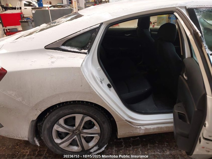 2018 Honda Civic Lx VIN: 2HGFC2F57JH011592 Lot: 20236753