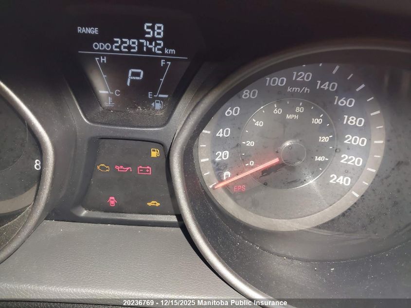 2013 Hyundai Elantra Gl VIN: 5NPDH4AE2DH258766 Lot: 20236769