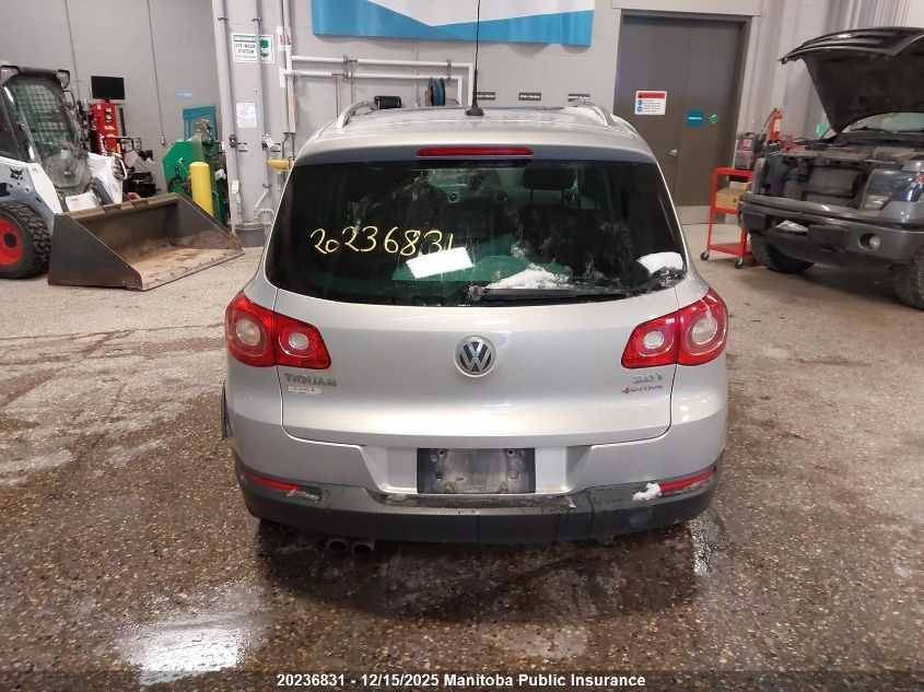 2009 Volkswagen Tiguan 2.0 Tsi VIN: WVGBV75N59W529442 Lot: 20236831