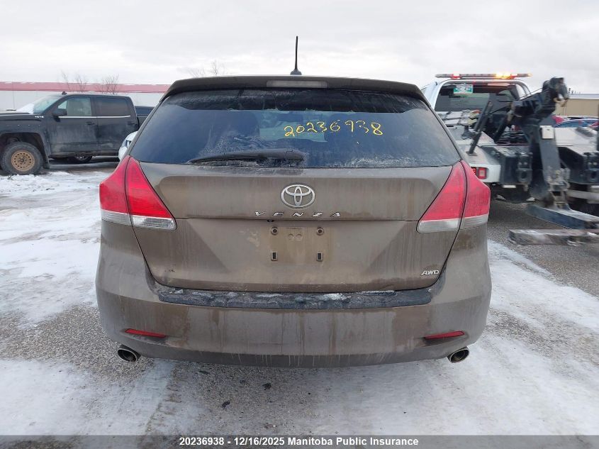 2011 Toyota Venza V6 VIN: 4T3BK3BB1BU056451 Lot: 20236938