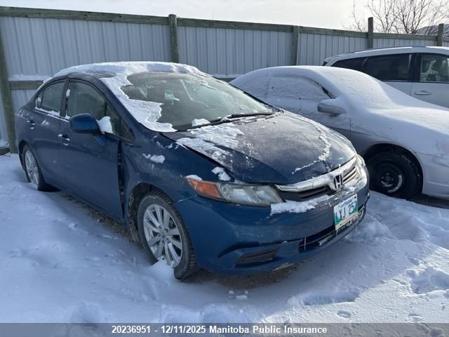 2012 Honda Civic Sdn VIN: 2HGFB2E59CH040082 Lot: 20236951