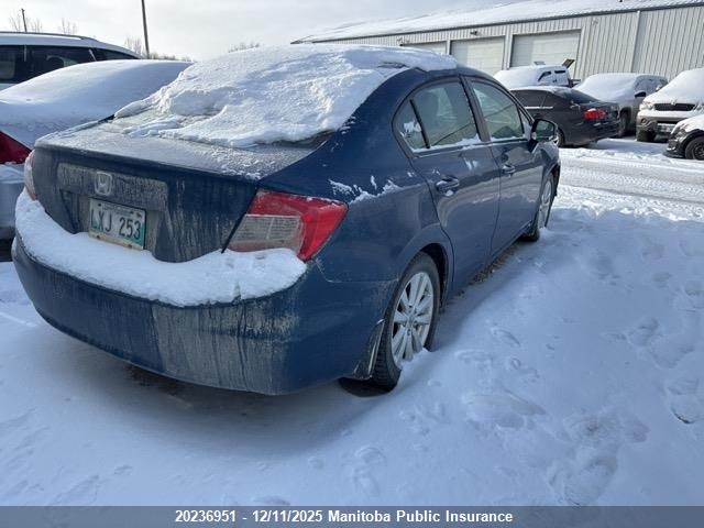 2012 Honda Civic Sdn VIN: 2HGFB2E59CH040082 Lot: 20236951