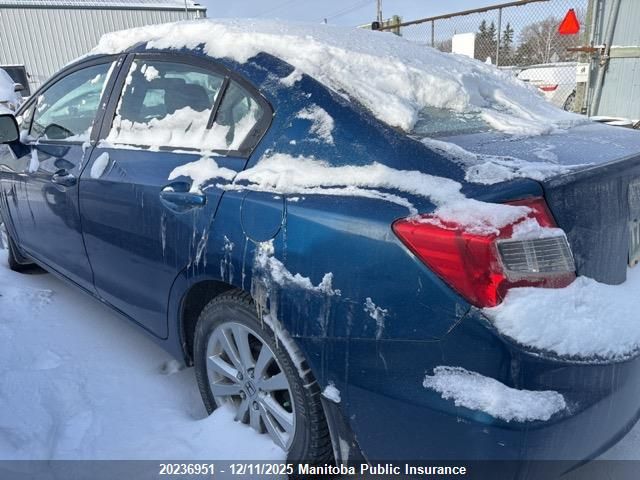 2012 Honda Civic Sdn VIN: 2HGFB2E59CH040082 Lot: 20236951