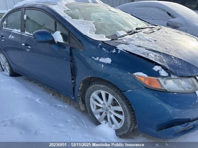 2012 Honda Civic Sdn VIN: 2HGFB2E59CH040082 Lot: 20236951