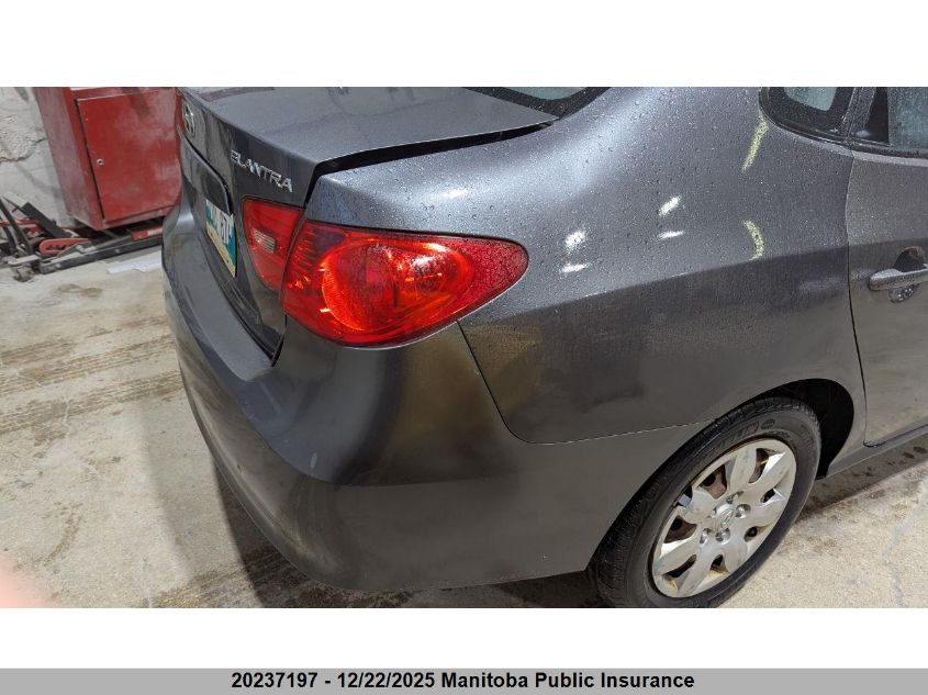 2009 Hyundai Elantra Gls VIN: KMHDU45D59U667138 Lot: 20237197