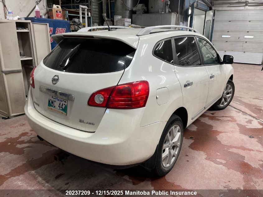 2013 Nissan Rogue Sl VIN: JN8AS5MV6DW130941 Lot: 20237209