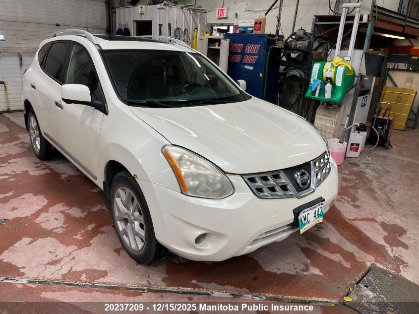 2013 Nissan Rogue Sl VIN: JN8AS5MV6DW130941 Lot: 20237209