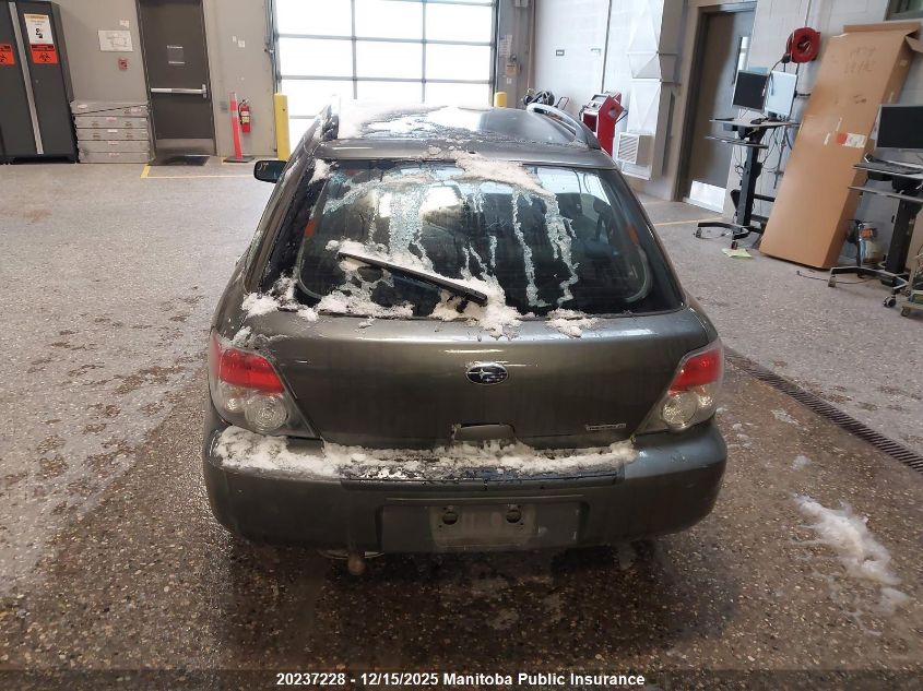 2006 Subaru Impreza Outback Sport VIN: JF1GG68696H800527 Lot: 20237228