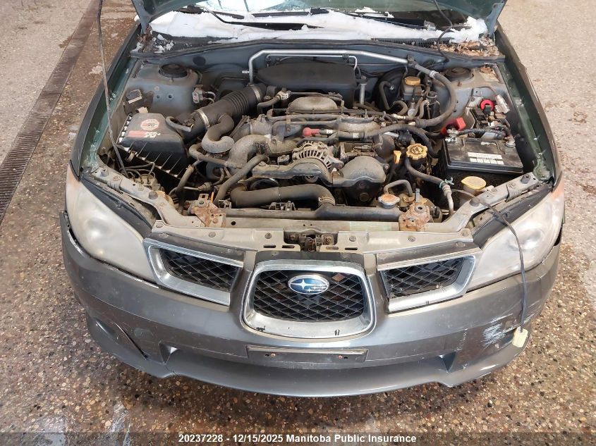 2006 Subaru Impreza Outback Sport VIN: JF1GG68696H800527 Lot: 20237228