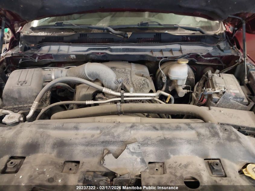 2018 Dodge Ram 1500 Sport Crew Cab VIN: 1C6RR7UT3JS166990 Lot: 20237322