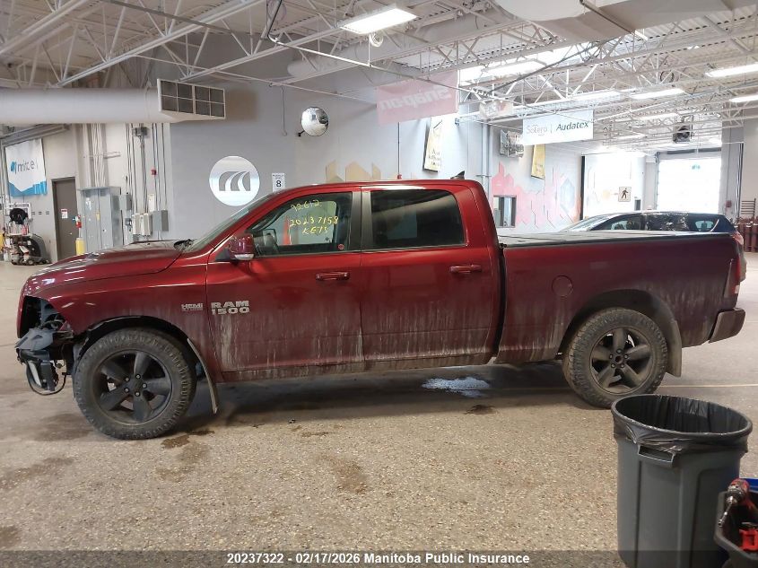 2018 Dodge Ram 1500 Sport Crew Cab VIN: 1C6RR7UT3JS166990 Lot: 20237322