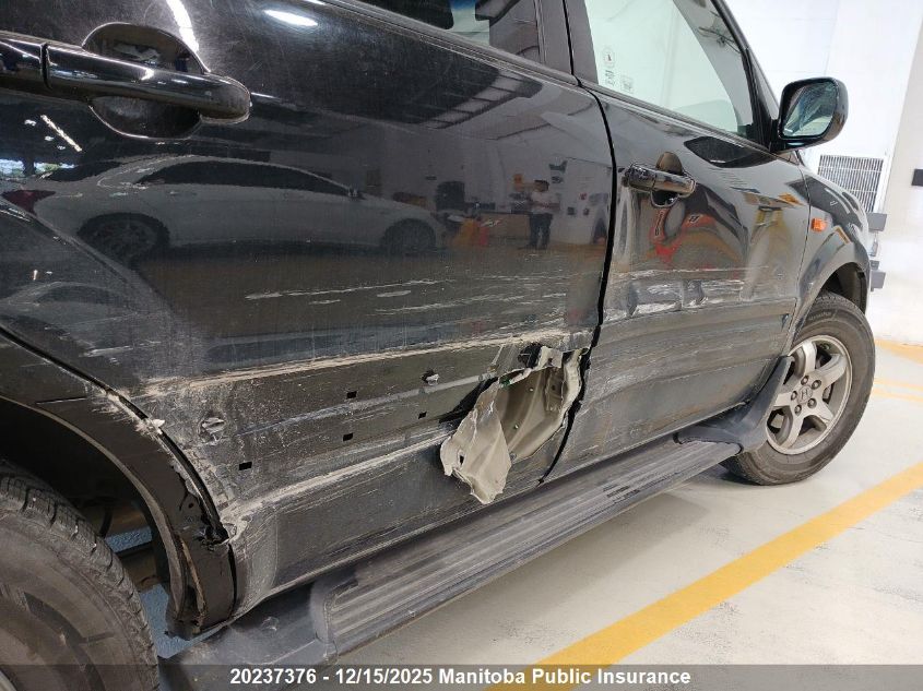 2008 Honda Pilot Se-L VIN: 5FNYF183X8B500332 Lot: 20237376