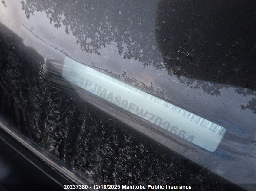 2015 Jeep Cherokee Sport VIN: 1C4PJMAS9FW709664 Lot: 20237380