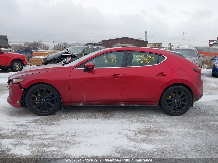 2020 Mazda Mazda3 Sport Gt VIN: JM1BPAMM5L1159053 Lot: 20237394