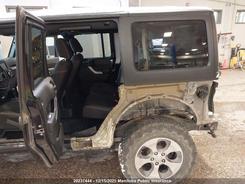 2017 Jeep Wrangler Unlimited Sahara VIN: 1C4BJWEG3HL555064 Lot: 20237444