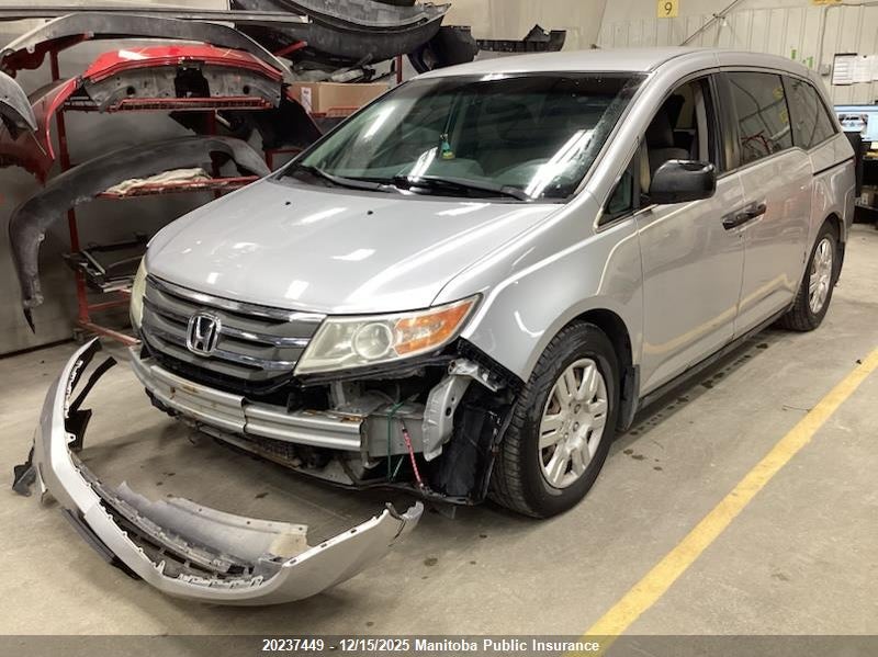 5FNRL5H2XBB502097 2011 Honda Odyssey Lx auction photo 1