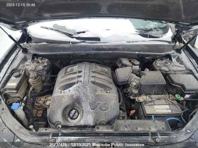 2009 Hyundai Santa Fe Gls VIN: 5NMSG73E79H283840 Lot: 20237478