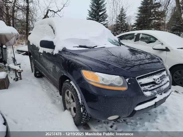 5NMSG73E79H283840 2009 Hyundai Santa Fe Gls auction photo 1