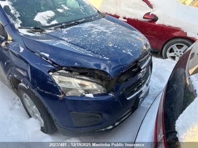 2013 Chevrolet Trax Lt VIN: 3GNCJLSB6DL151788 Lot: 20237481