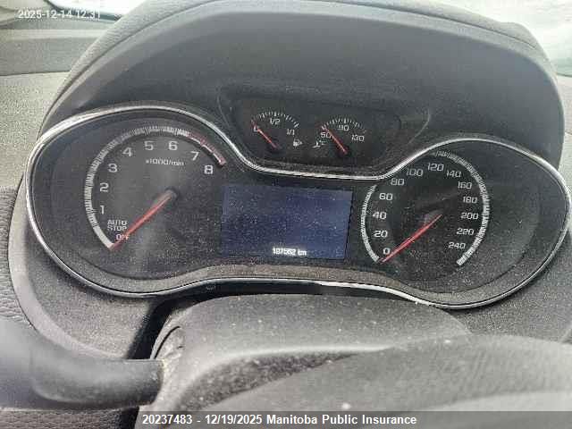 2016 Chevrolet Cruze Lt Turbo VIN: 1G1BE5SM4G7321895 Lot: 20237483