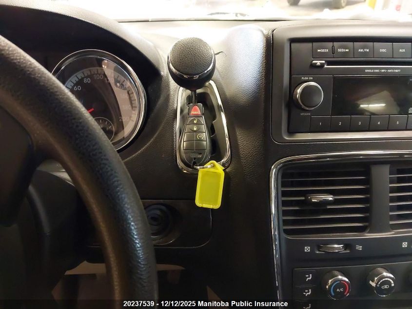 2012 Dodge Grand Caravan Se VIN: 2C4RDGBGXCR352219 Lot: 20237539