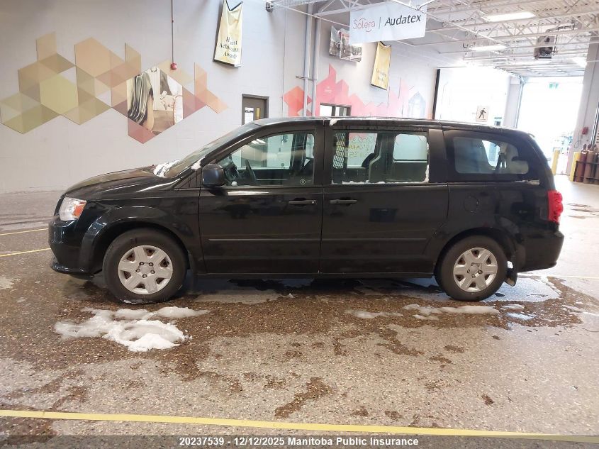 2012 Dodge Grand Caravan Se VIN: 2C4RDGBGXCR352219 Lot: 20237539