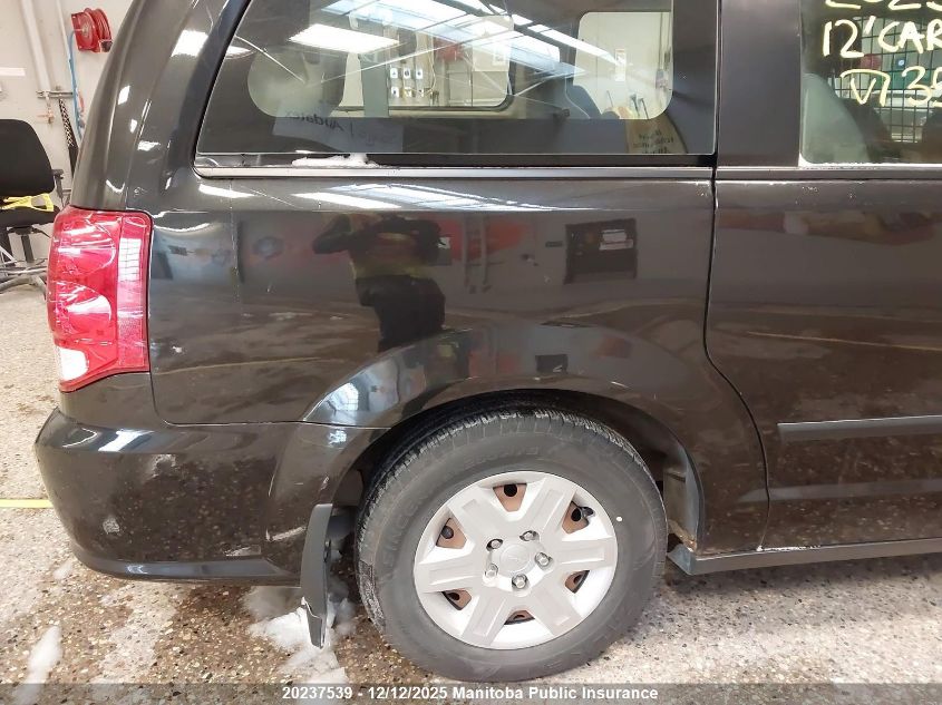 2012 Dodge Grand Caravan Se VIN: 2C4RDGBGXCR352219 Lot: 20237539