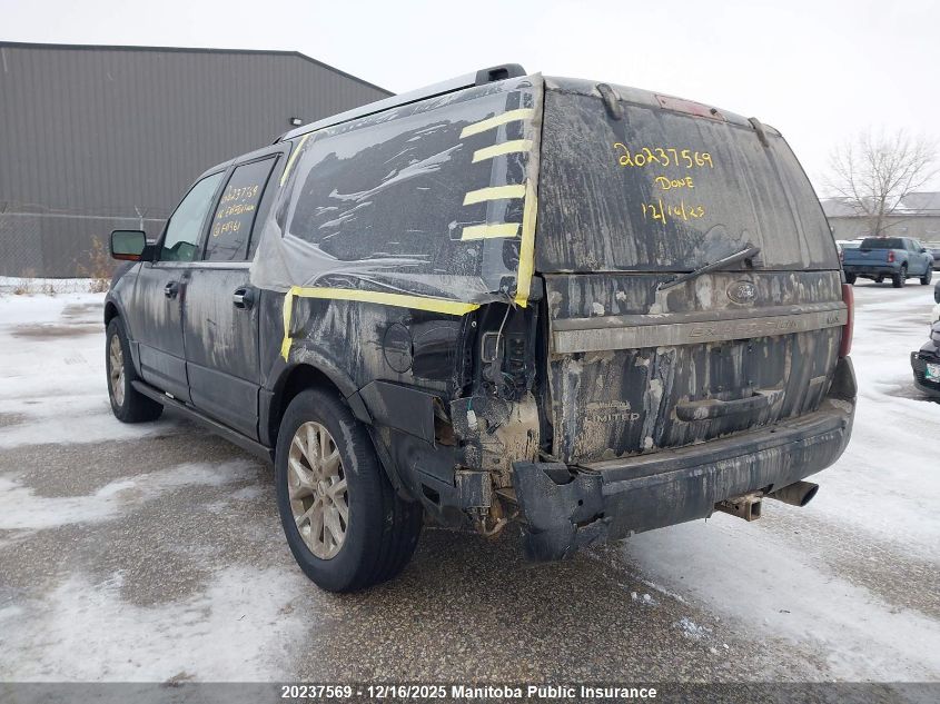2016 Ford Expedition Max Limited VIN: 1FMJK2AT5GEF11361 Lot: 20237569