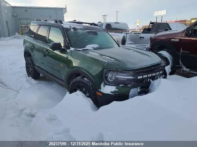 3FMCR9DA1SRF17459 2025 Ford Bronco Sport Badlands auction photo 1