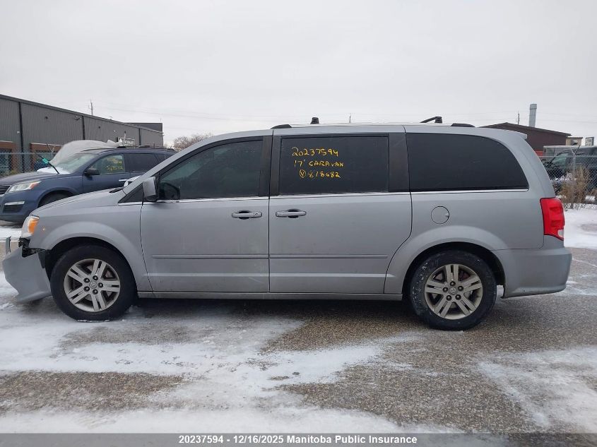 2017 Dodge Grand Caravan Se VIN: 2C4RDGBG1HR878682 Lot: 20237594