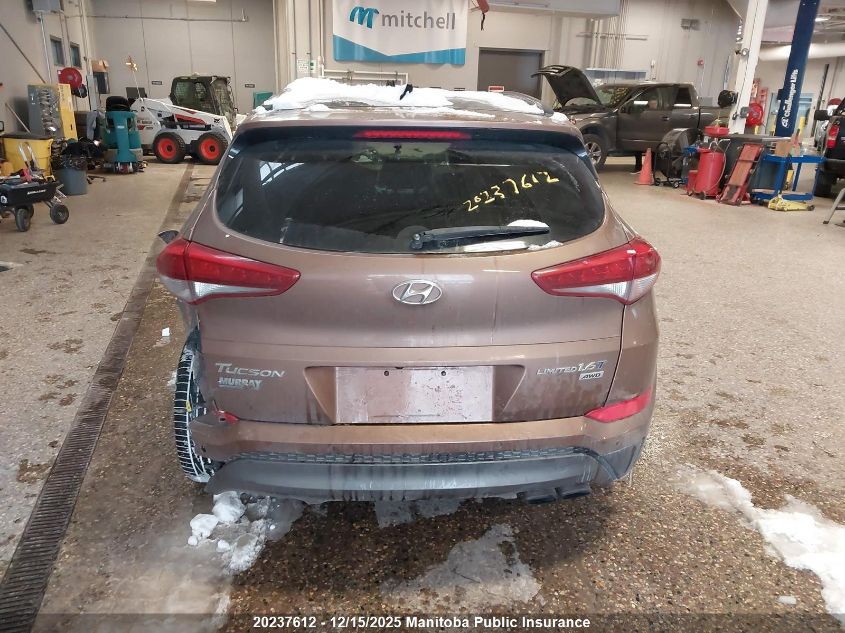 2016 Hyundai Tucson 1.6T VIN: KM8J3CA21GU038395 Lot: 20237612