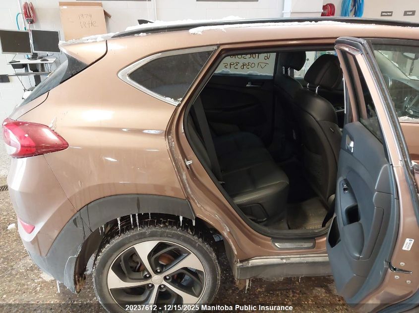 2016 Hyundai Tucson 1.6T VIN: KM8J3CA21GU038395 Lot: 20237612