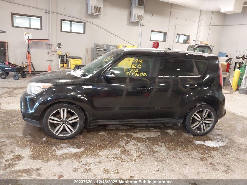 2015 Kia Soul Sx VIN: KNDJX3A55F7796188 Lot: 20237620