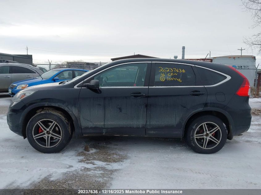2016 Honda Cr-V Lx VIN: 2HKRM4H33GH100446 Lot: 20237636