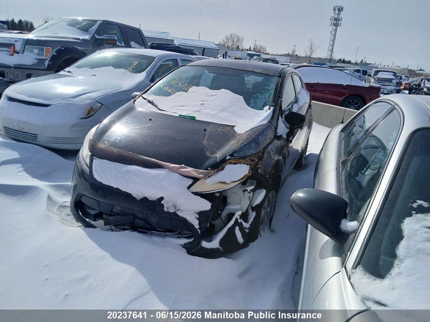 2013 FORD FIESTA HATCHBACK 1.6L I4 FI DOHC 16V NF4