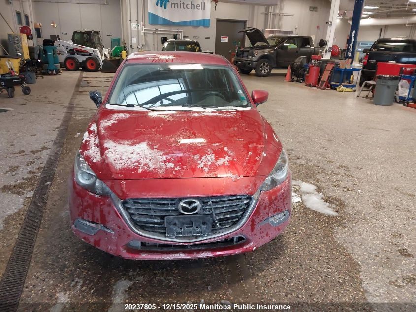 2017 Mazda Mazda3 Sport Gx Sky VIN: 3MZBN1K7XHM128357 Lot: 20237805