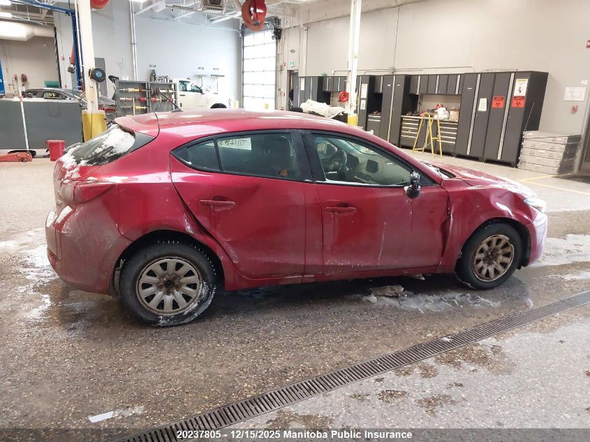 2017 Mazda Mazda3 Sport Gx Sky VIN: 3MZBN1K7XHM128357 Lot: 20237805