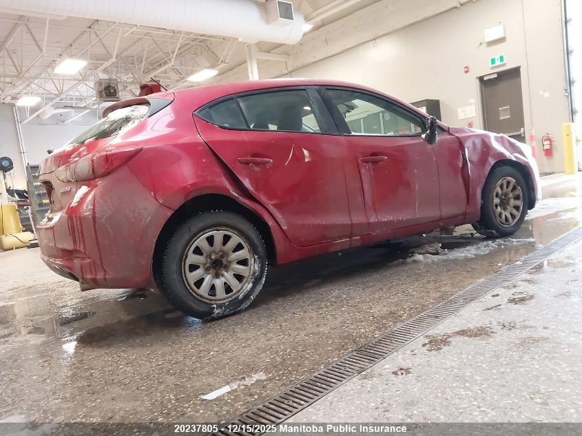 2017 Mazda Mazda3 Sport Gx Sky VIN: 3MZBN1K7XHM128357 Lot: 20237805