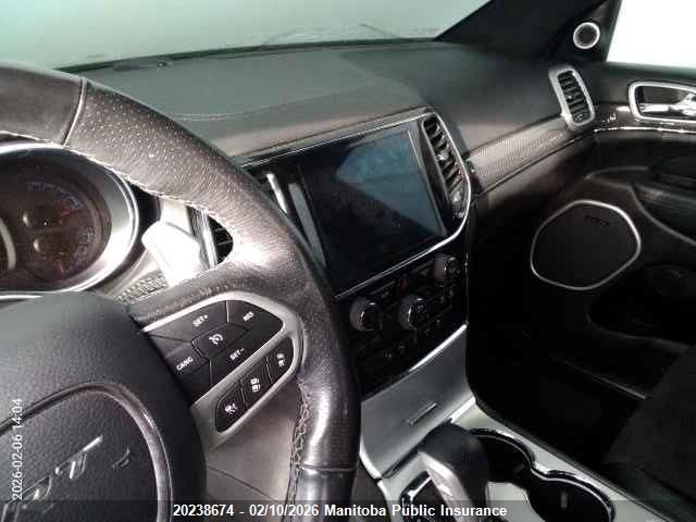 2020 Jeep Grand Cherokee Srt VIN: 1C4RJFDJXLC114004 Lot: 20238674