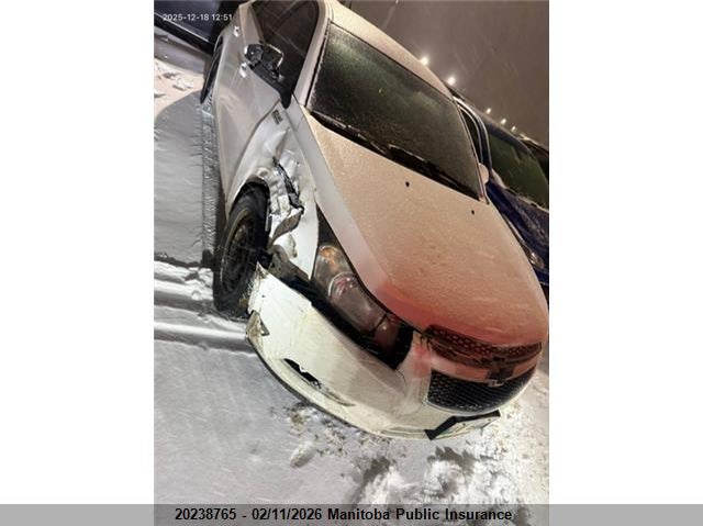 1G1PF5SC1C7367558 2012 Chevrolet Cruze Lt Turbo auction photo 1