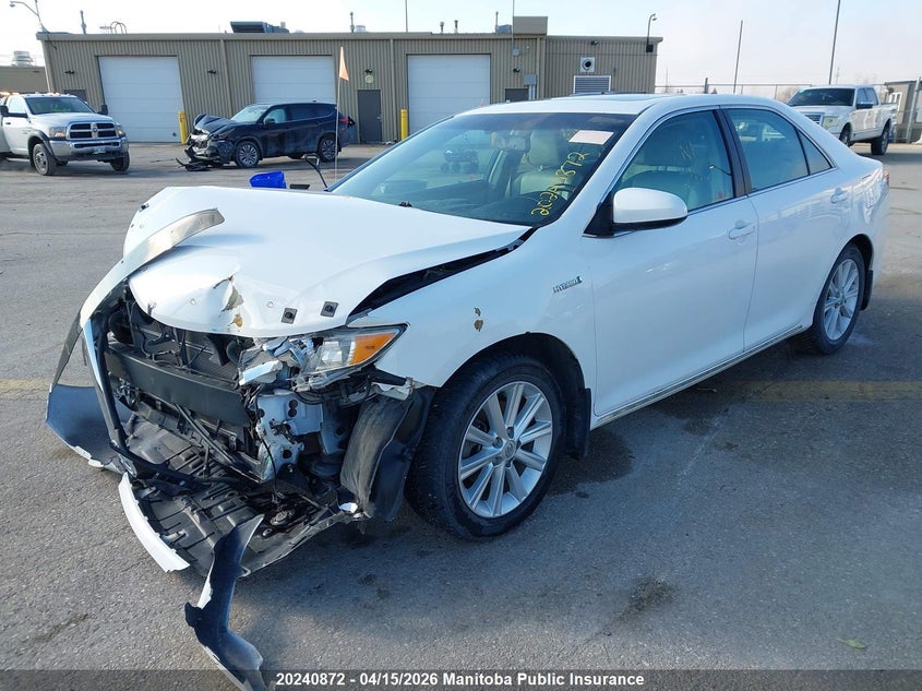 2013 Toyota Camry Xle Hybrid VIN: 4T1BD1FK3DU064779 Lot: 20240872