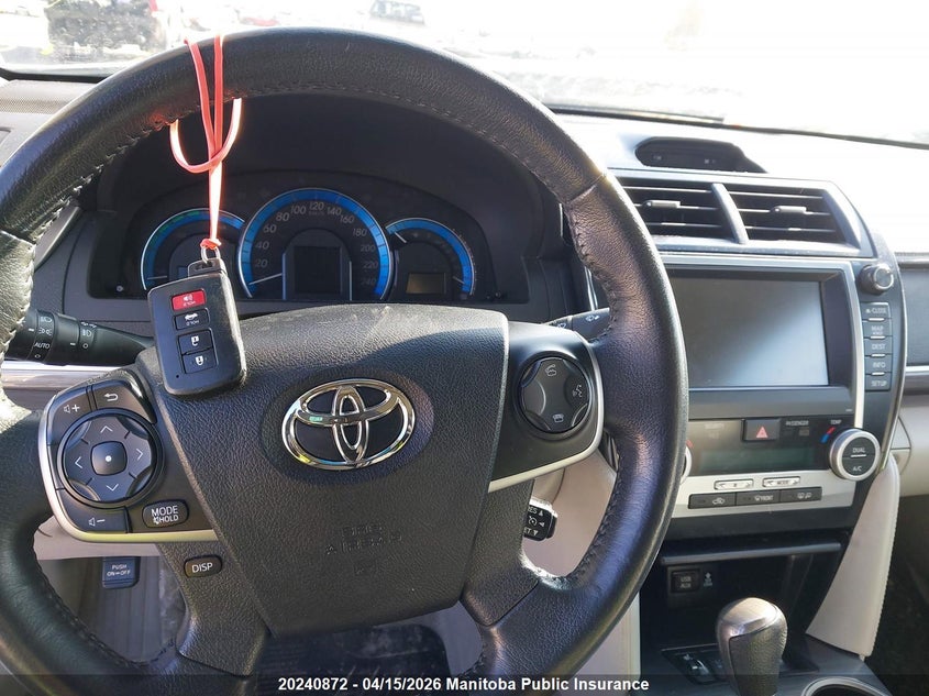 2013 Toyota Camry Xle Hybrid VIN: 4T1BD1FK3DU064779 Lot: 20240872