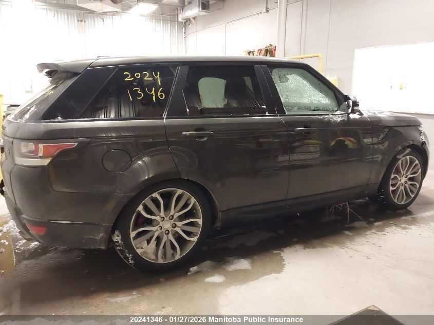 2014 Land Rover Range Rover Sport Supercharged VIN: SALWR2TF0EA377076 Lot: 20241346