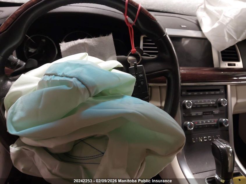 2012 Lincoln Mks Ecoboost VIN: 1LNHL9FT5CG801966 Lot: 20242253