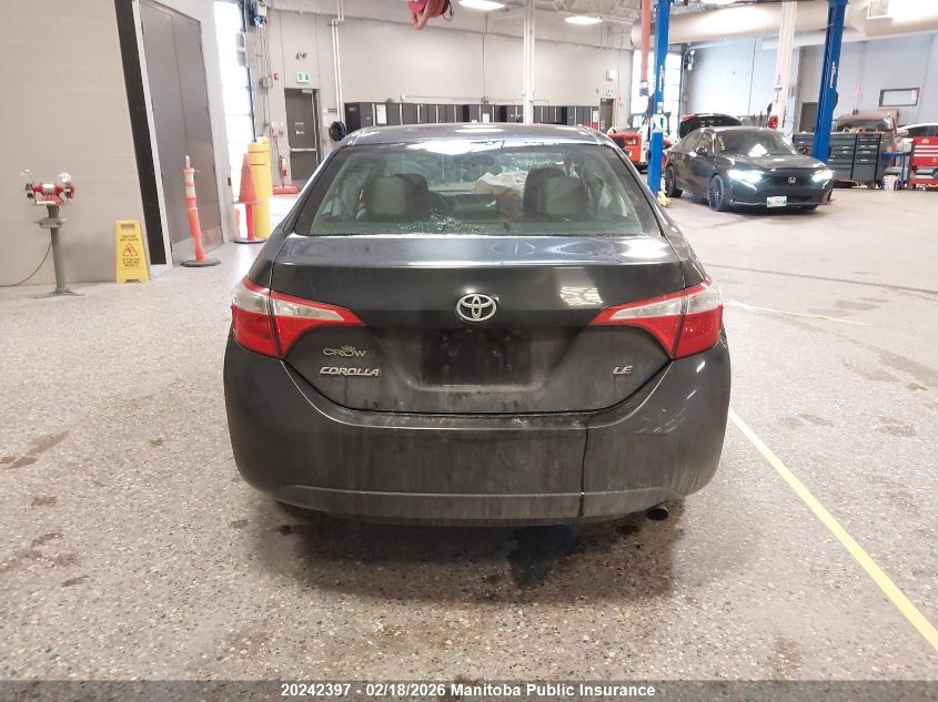 2014 Toyota Corolla Le VIN: 2T1BURHE7EC100210 Lot: 20242397