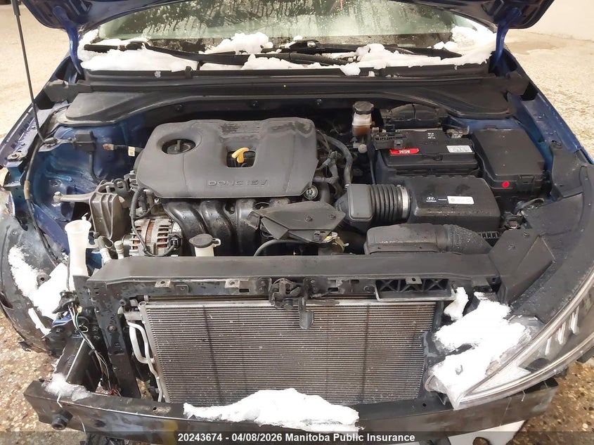 2019 Hyundai Elantra Preferred VIN: KMHD84LF5KU809454 Lot: 20243674